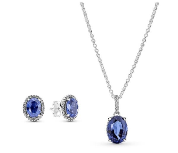 Set de cadena y aretes