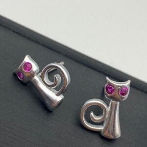 Aretes de plata