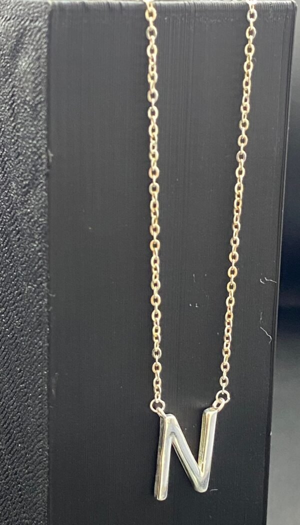 Cadena de letras en plata - Image 23