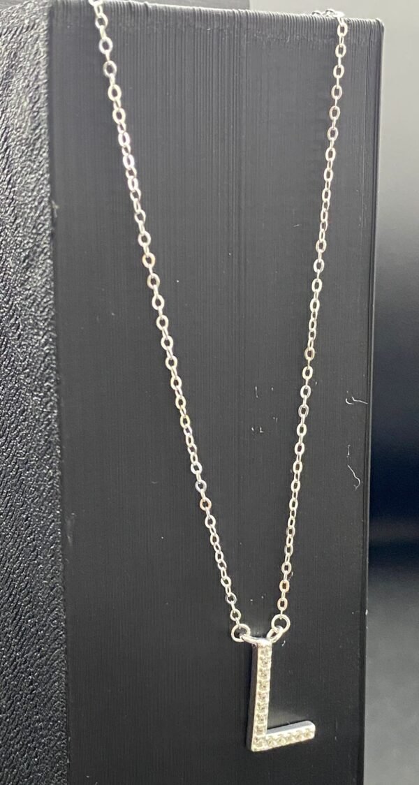 Cadena de letras en plata - Image 12