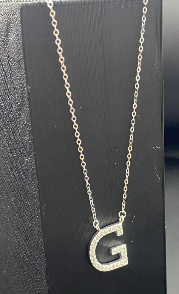 Cadena de letras en plata - Image 14