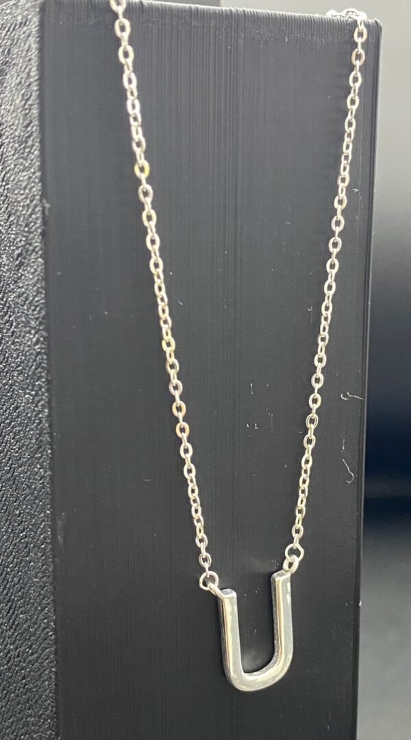 Cadena de letras en plata - Image 8