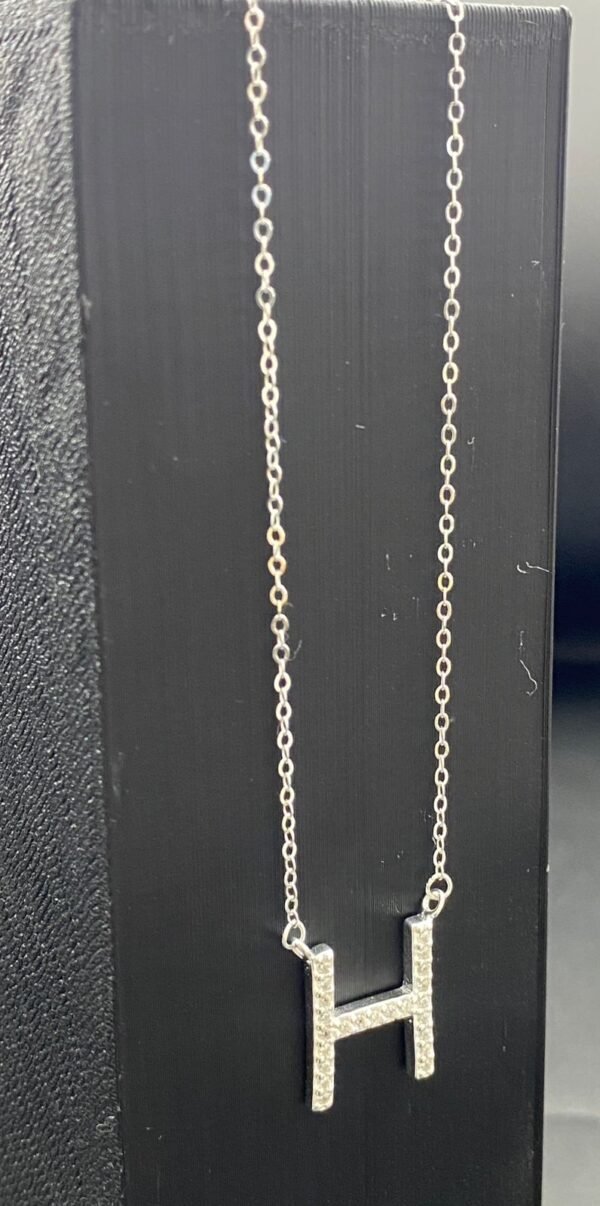 Cadena de letras en plata - Image 6