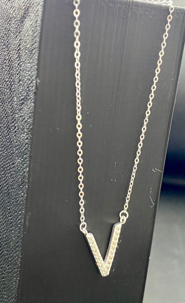 Cadena de letras en plata - Image 4