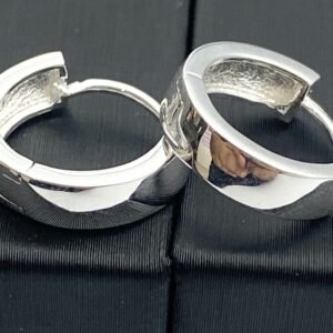 Argollas de plata para niñas