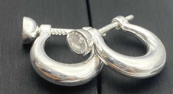 Argollas de plata para niñas - Image 3