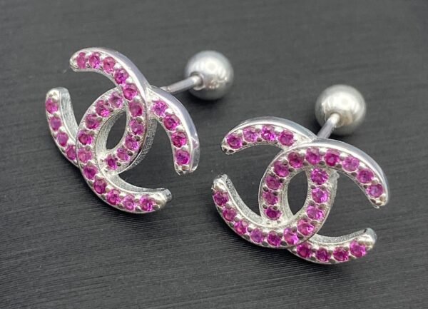 Aretes de rosca plata - Image 2