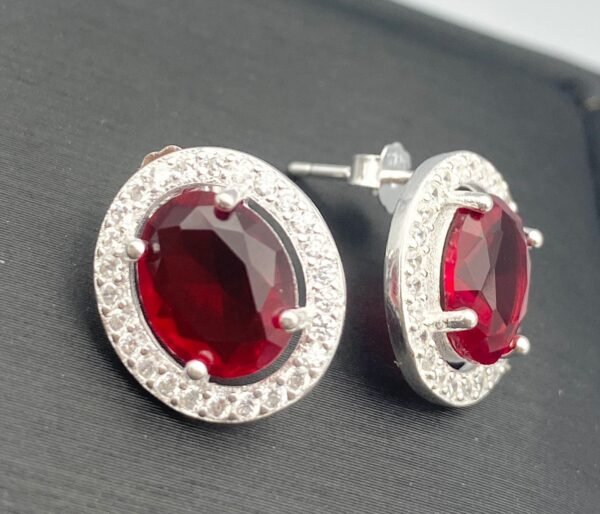 Aretes de plata