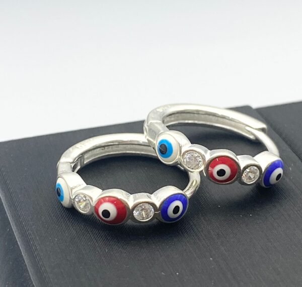 Argollas turcas de plata - Image 3