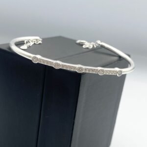 Brazalete Rígido de plata