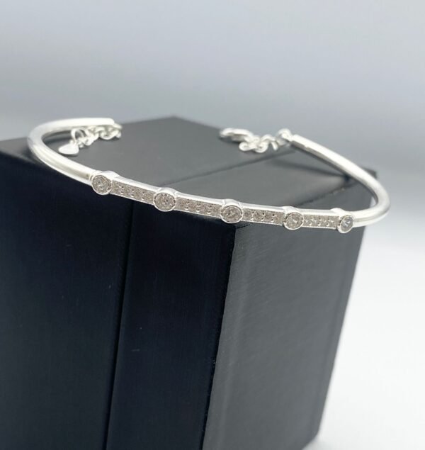 Brazalete Rígido de plata