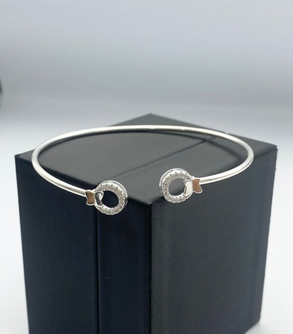 Brazalete Rígido de plata - Image 3