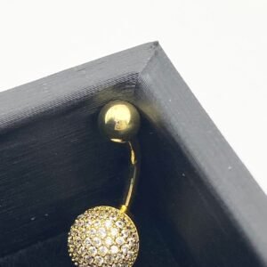Piercing para ombligo de acero