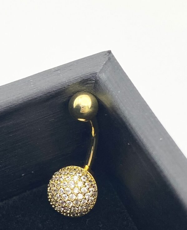 Piercing para ombligo de acero