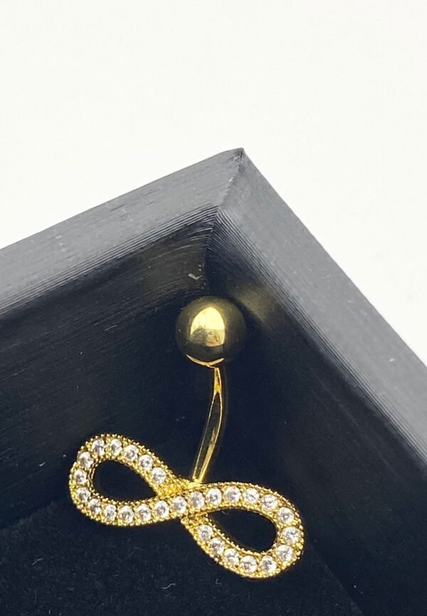 Piercing para ombligo de acero - Image 3