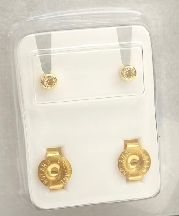 Aretes antialérgico acero - Image 2