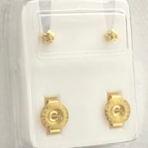 Aretes antialérgico acero