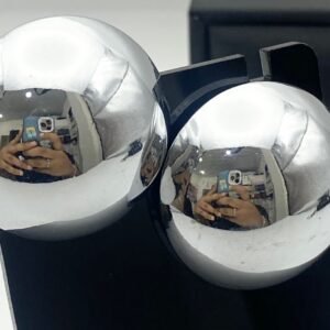 Aretes chapas grandes