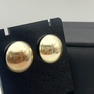 Aretes chapas pequeñas acero