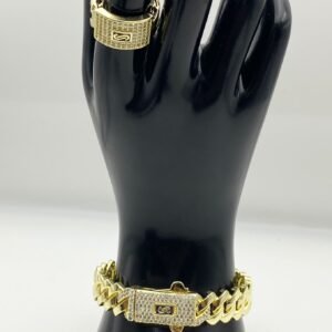 Set guillo y anillo Acero inoxidable