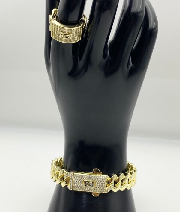 Set guillo y anillo Acero inoxidable