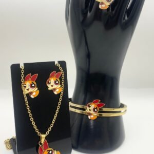 Set de niña acero