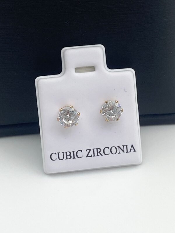 Aretes zirconias grandes - Image 5
