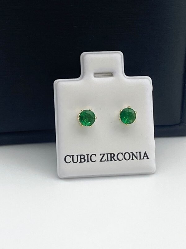 Aretes zirconias medianos - Image 2