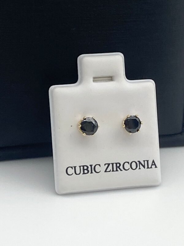 Aretes zirconias medianos - Image 5