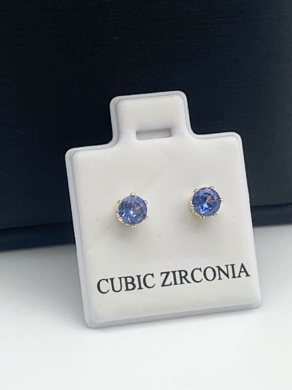 Aretes zirconias medianos - Image 6