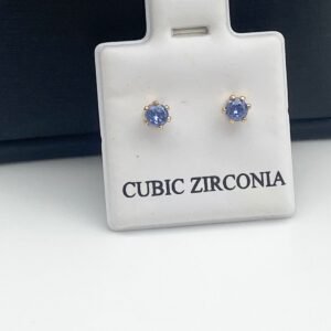 Aretes zirconias pequeños